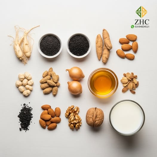 جسمانی طاقت، چہرے کی تازگی، اور مردانہ توانائی کو جوانی کی طرح بحال رکھتا ہے